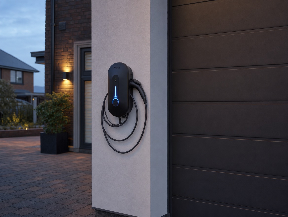 EV charge point installation by Eco2u NW